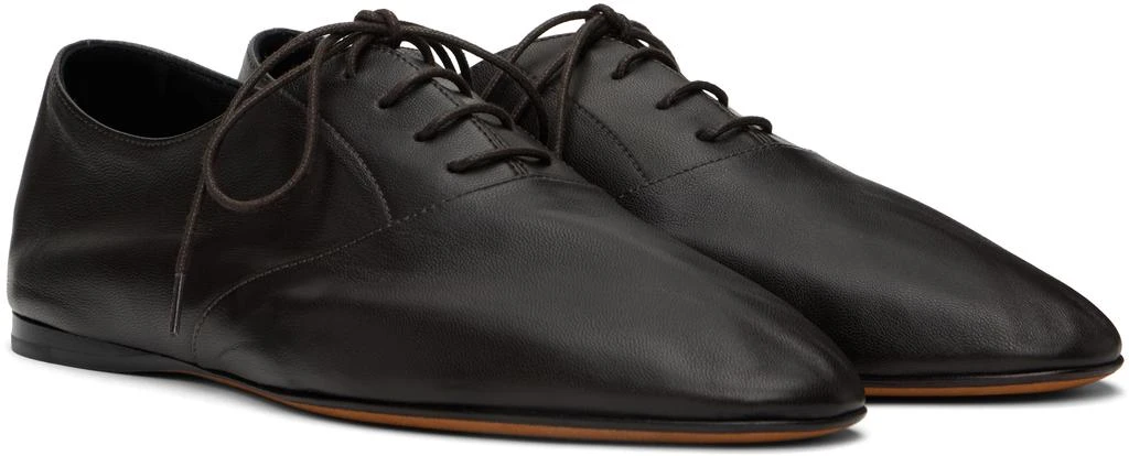 商品The Row|棕色 Awar Lace-Up 牛津鞋,价格¥5766,第4张图片详细描述