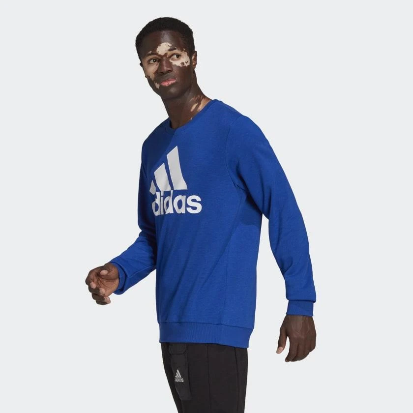 商品Adidas|Men's adidas Essentials French Terry Big Logo Sweatshirt,价格¥279,第3张图片详细描述