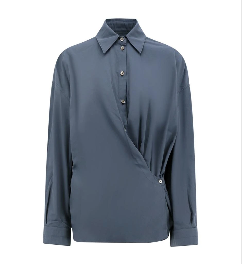 商品Lemaire|Lemaire Asymmetric Buttoned Shirt,价格¥2468,第1张图片