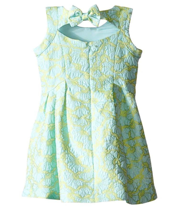 商品Us Angels|Brocade Sleeveless Dress w/ Bow Trim & Back Cut Out (Infant),价格¥219,第2张图片详细描述