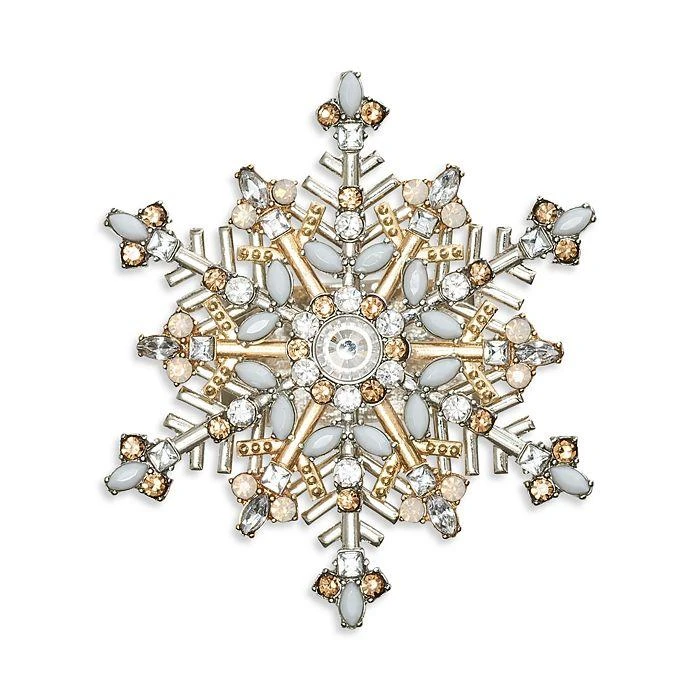 商品Kim Seybert|Snowflake Napkin Ring Set,价格¥516,第1张图片