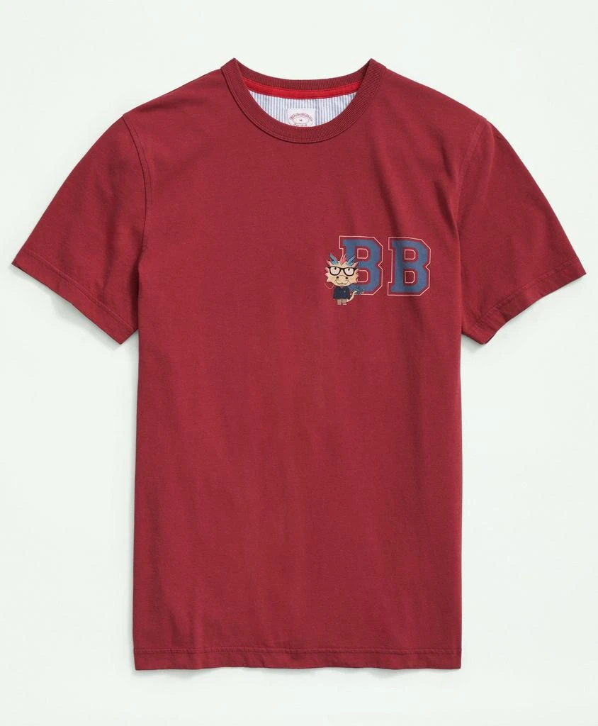 商品Brooks Brothers|Men's Cotton Lunar New Year Graphic T-Shirt,价格¥207,第1张图片