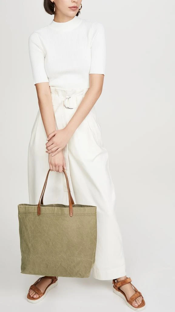 商品Madewell|Madewell Canvas Transport Tote,价格¥433,第3张图片详细描述
