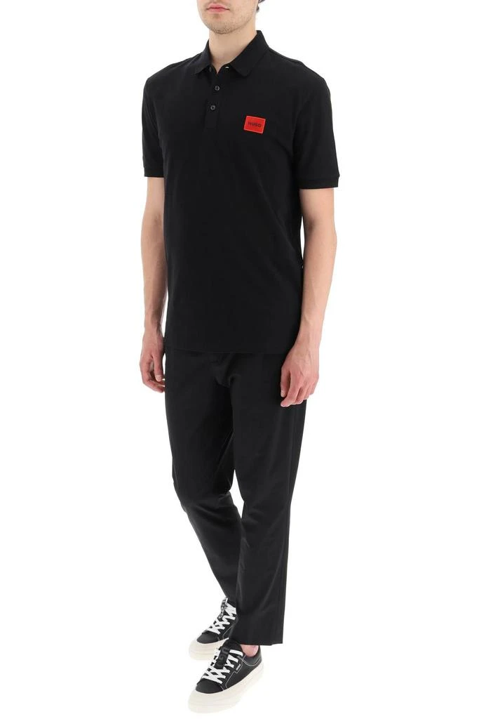 商品Hugo Boss|POLO SHIRT WITH LOGO PATCH,价格¥386,第2张图片详细描述