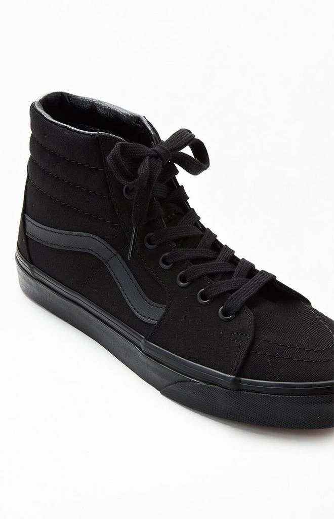 Sk8-Hi Black Canvas Shoes 商品