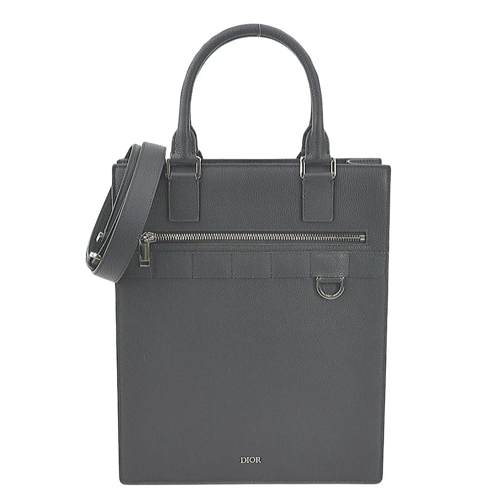 商品[二手商品] Dior|Dior Safari  Leather Shoulder Bag (Pre-Owned),价格¥26287,第1张图片