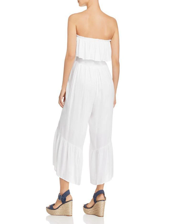 商品AQUA|Strapless Wide-Leg Jumpsuit - 100% Exclusive,价格¥244,第2张图片详细描述