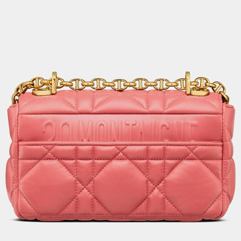 商品Dior|Christian Dior Coral Pink calfskin Small Dior Caro Bag,价格¥30430,第4张图片详细描述