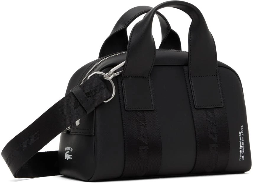 商品Lacoste|Black Contrast Inscriptions Bag,价格¥1190,第2张图片详细描述