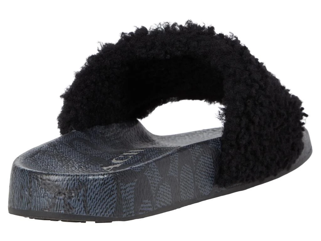 商品Coach|Signature Shearling Pool Slide,价格¥415,第5张图片详细描述