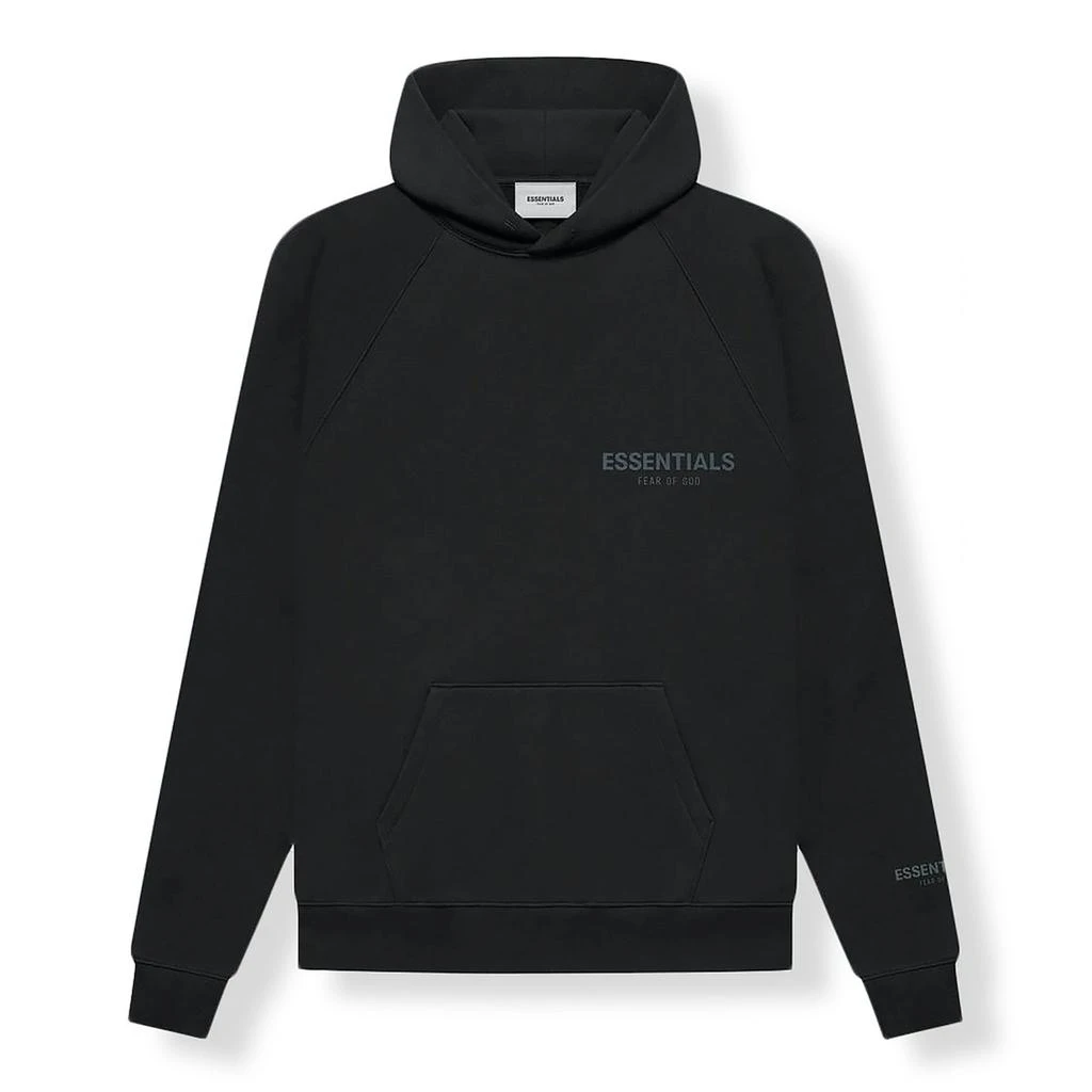 商品Essentials|Fear Of God Essentials Core Collection Black Hoodie,价格¥1692,第1张图片