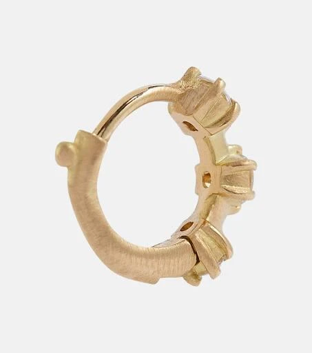 商品Jade Trau|Kismet Mini 18kt gold earrings with diamonds,价格¥13340,第5张图片详细描述