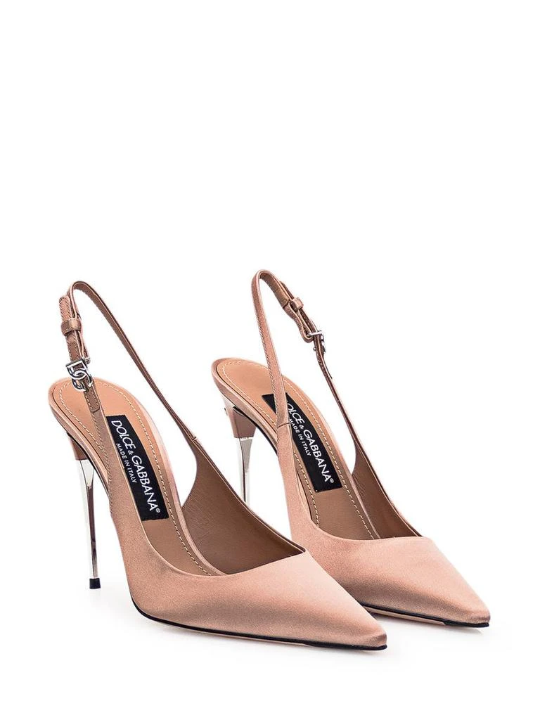 商品Dolce & Gabbana|Dolce & Gabbana Satin Slingback,价格¥4353,第2张图片详细描述