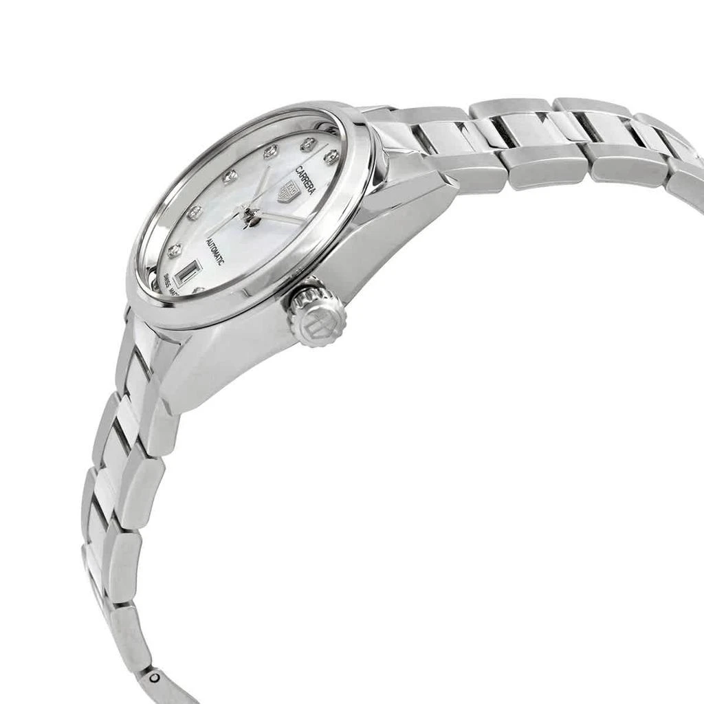 商品TAG Heuer|Carrera Automatic Diamond White Dial Ladies Watch WBN2412-BA0621,价格¥21107,第2张图片详细描述