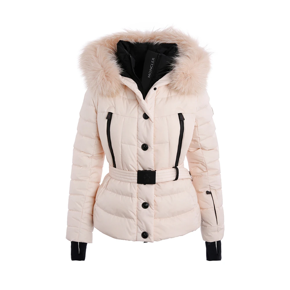 商品[国内直发] Moncler|MONCLER 女粉色女士羽绒服 1A51002-5399E-51S,价格¥14155,第1张图片