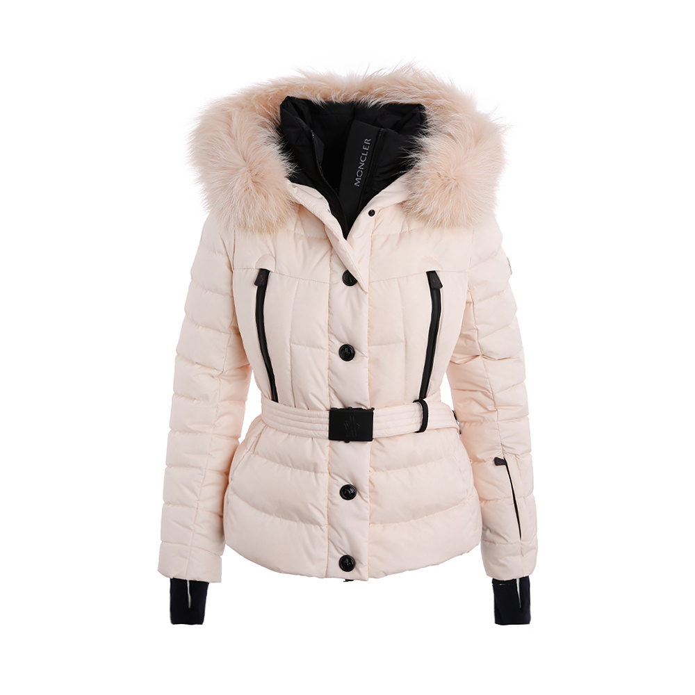 商品[国内直发] Moncler|MONCLER 女粉色女士羽绒服 1A51002-5399E-51S,价格¥13755,第1张图片