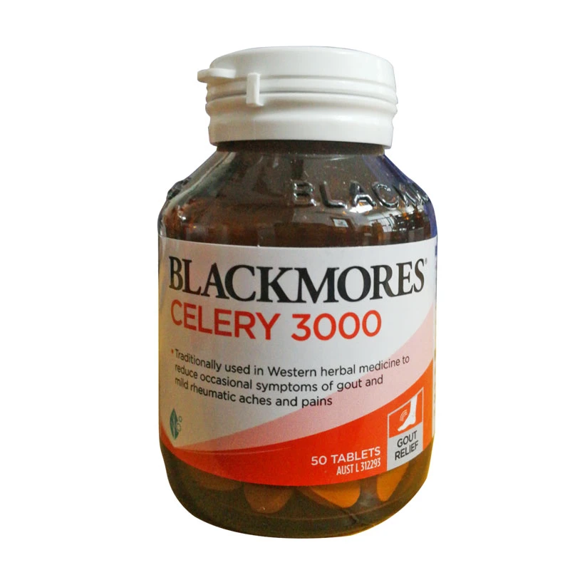 商品Blackmores|澳洲Blackmores celery澳佳宝西芹籽50粒痛芹菜籽缓解尿酸风关节,价格¥91,第1张图片