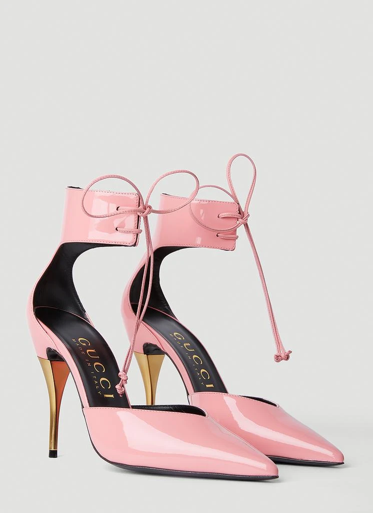 商品Gucci|Patent High Heel Pumps,价格¥3712,第2张图片详细描述