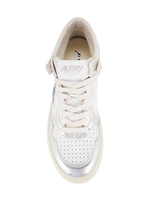 Medalist Leather Mid-Top Sneakers商品第5张图片规格展示