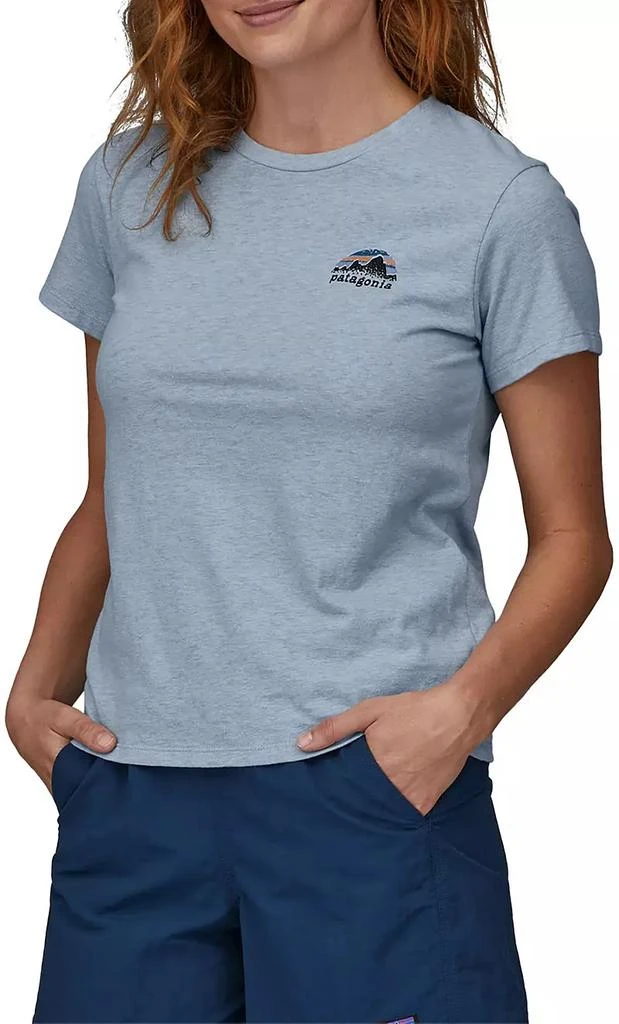 商品Patagonia|Patagonia Women's Skyline Stencil Responsibili-Tee Shirt,价格¥377,第2张图片详细描述