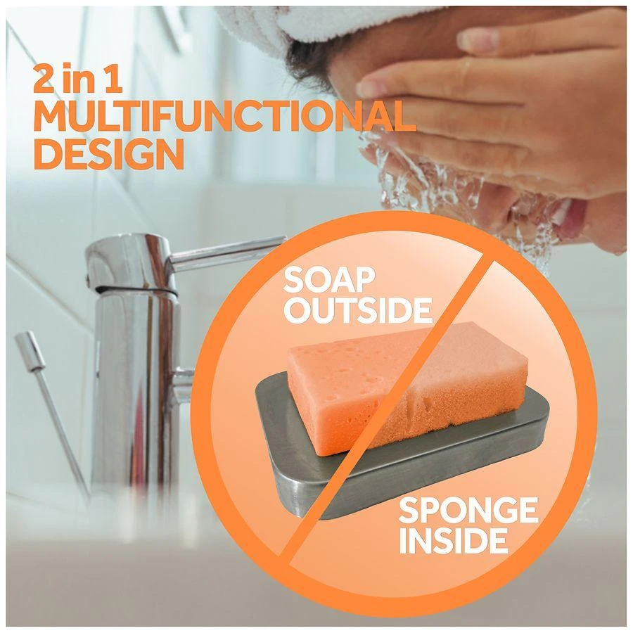 Body Cleansing Sponge Infused with Soap, Anti Acne with Salicylic Acid 商品