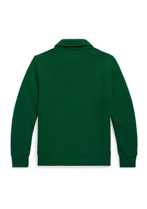 商品Ralph Lauren|Lauren Childrenswear Boys 8 20 Fleece Quarter Zip Pullover,价格¥313,第2张图片详细描述