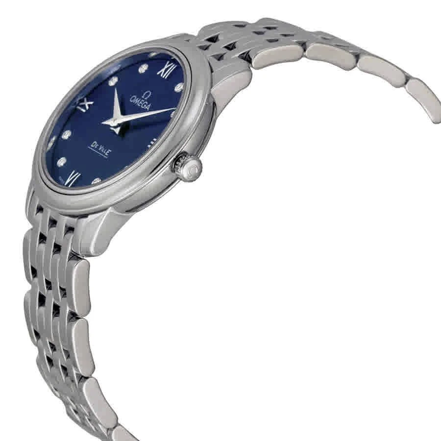 商品Omega|DeVille Prestige Blue Diamond Dial Ladies Watch 42410276053001,价格¥16454,第2张图片详细描述