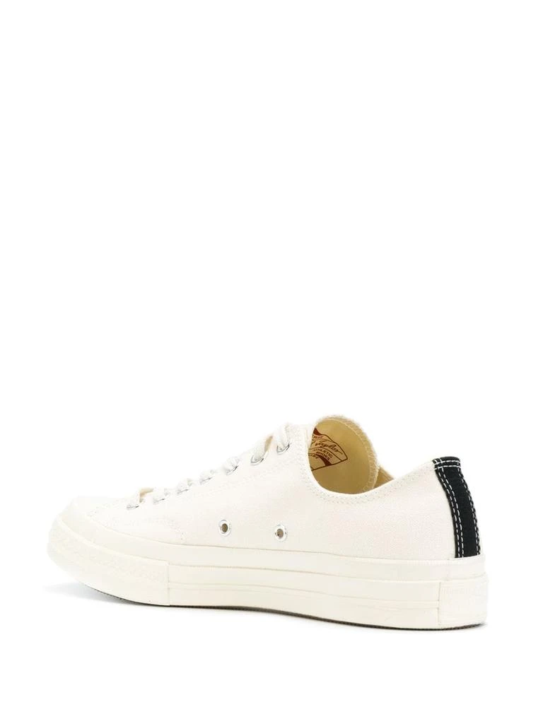 商品Comme des Garcons|COMME DES GARCONS PLAY X CONVERSE CHUCK TAYLOR LOW TOP SNEAKERS,价格¥663,第4张图片详细描述