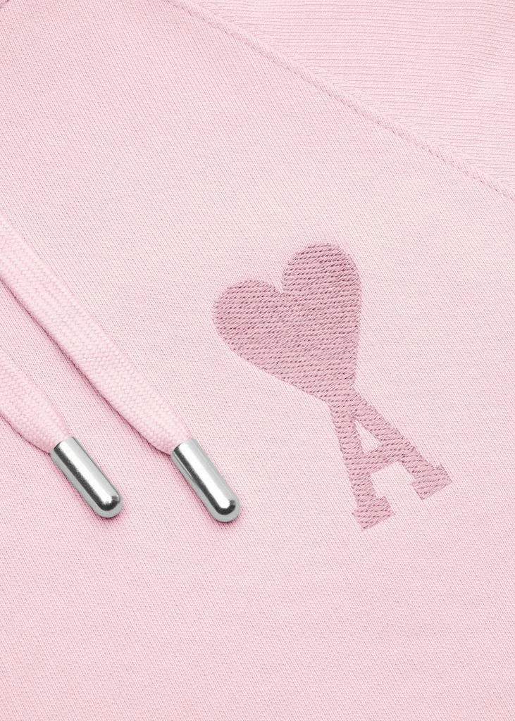 商品AMI|AMI Alexandre Mattiussi Pale Pink Ami De Coeur Hoodie,价格¥2070,第4张图片详细描述