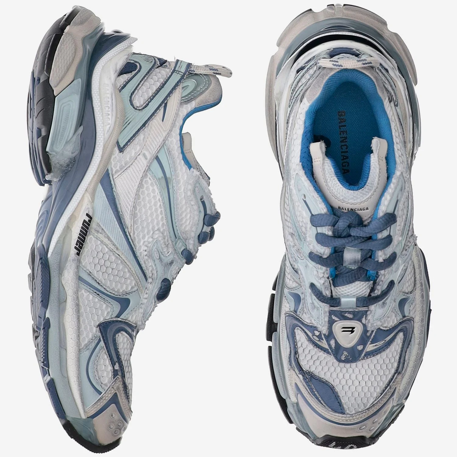 商品Balenciaga|Balenciaga 男士运动鞋 779066W3RXP9402 灰色,价格¥7507,第3张图片详细描述