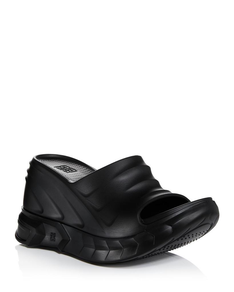 商品Givenchy|Women's Marshmallow Platform Wedge Sandals,价格¥2775,第1张图片