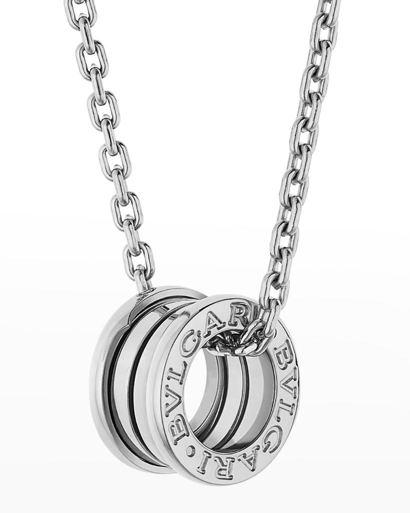 B.Zero1 Pendant Necklace in White Gold商品第1张图片规格展示