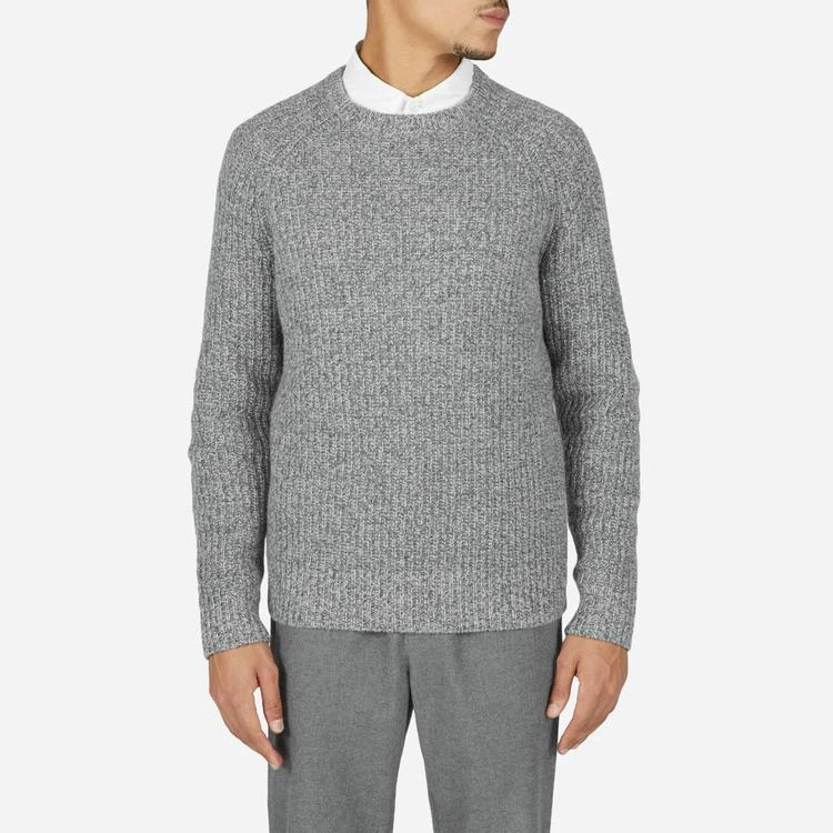 商品Everlane|The Ribbed Wool-Cashmere Crew,价格¥733,第4张图片详细描述