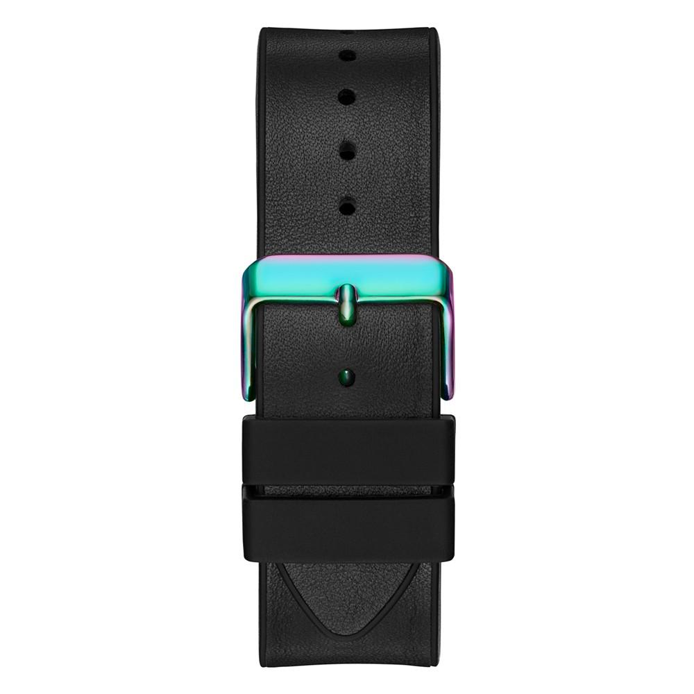 Women's Black Iridescent Multi-Function Black Flex Strap Watch 43mm商品第3张图片规格展示