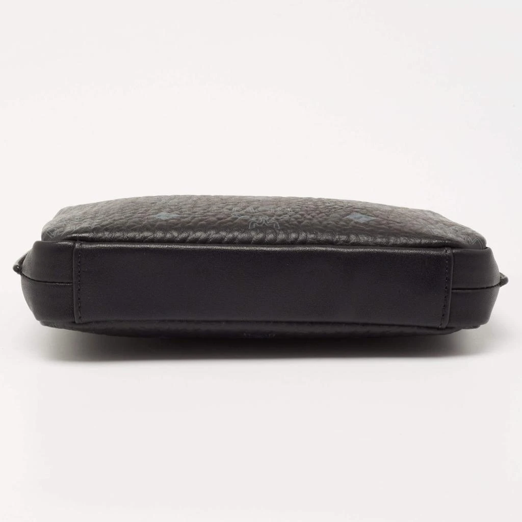 MCM Black Visetos Coated Canvas Baguette  商品