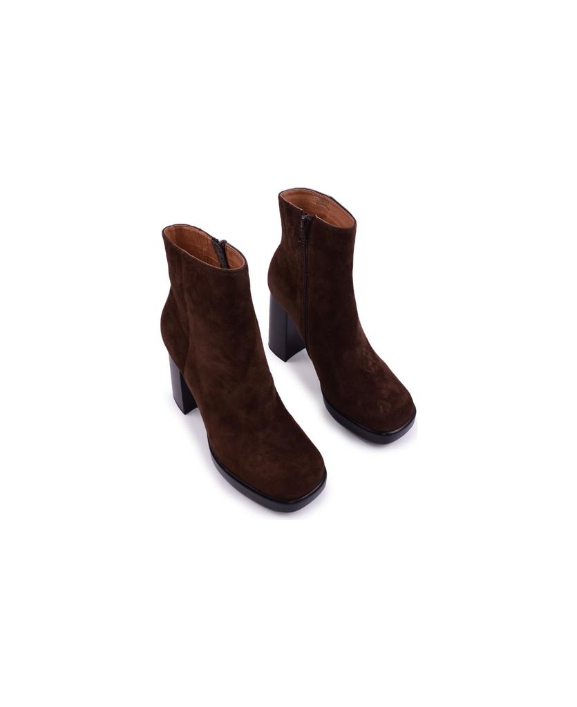Jeffrey Campbell Womens Sahar Brown Ankle Boots商品第2张图片规格展示