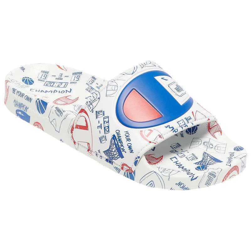 商品CHAMPION|Champion IPO Slides - Boys' Grade School,价格¥237,第1张图片