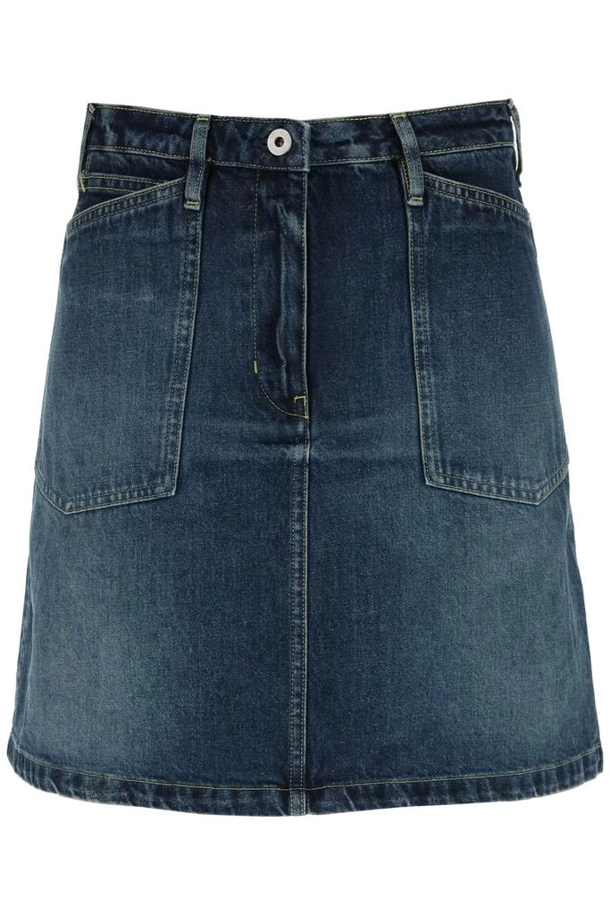 商品Kenzo|Flared Denim Skirt,价格¥1112,第1张图片
