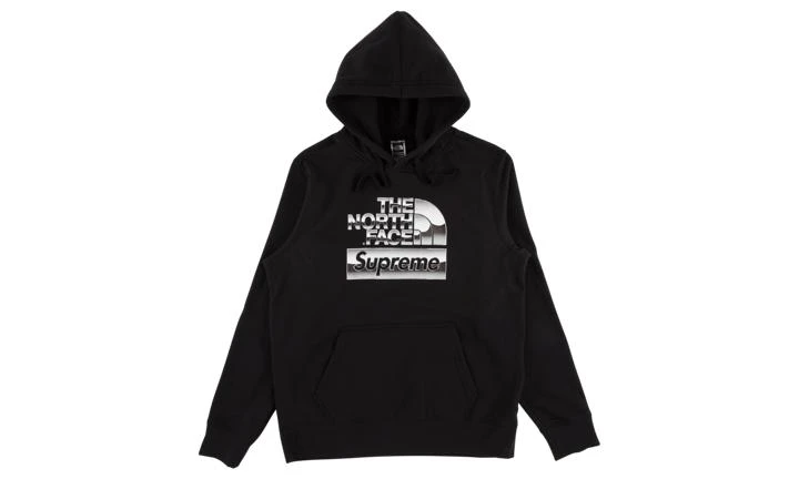商品Supreme|Supreme TNF Metallic Logo Hooded Sweat,价格¥3475,第1张图片