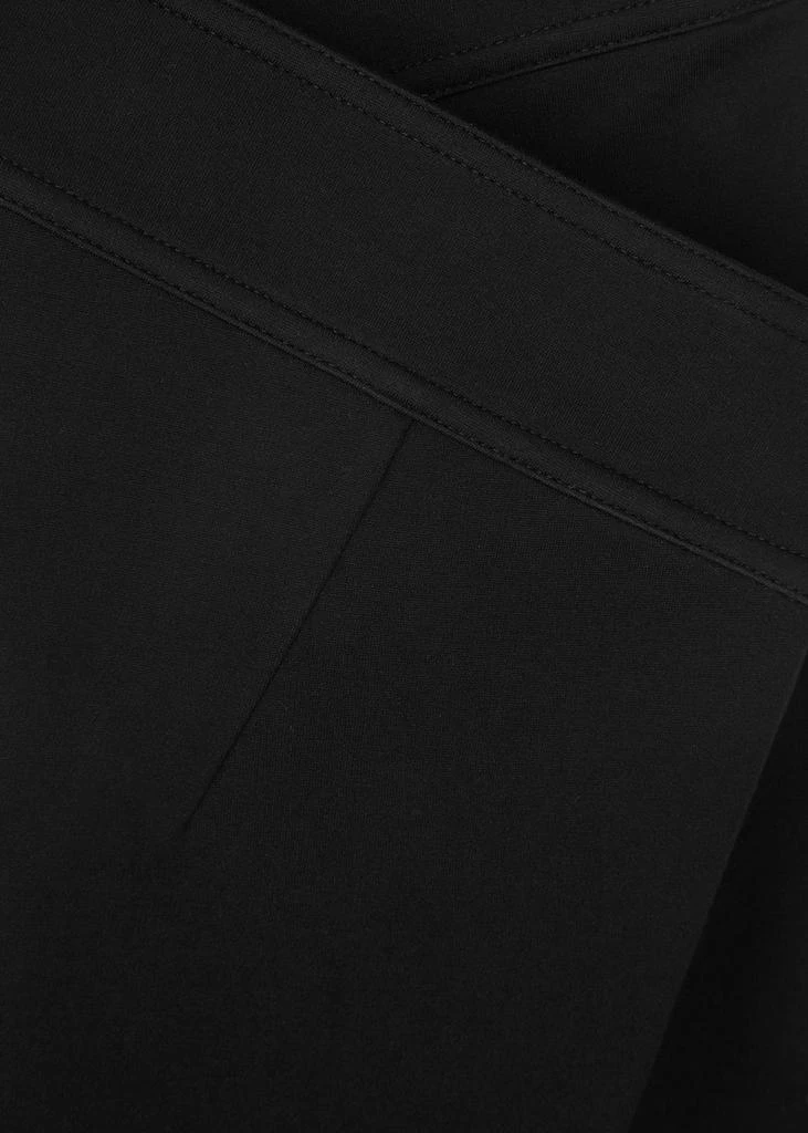 商品Helmut Lang|Black split-hem stretch-jersey leggings,价格¥1409,第5张图片详细描述