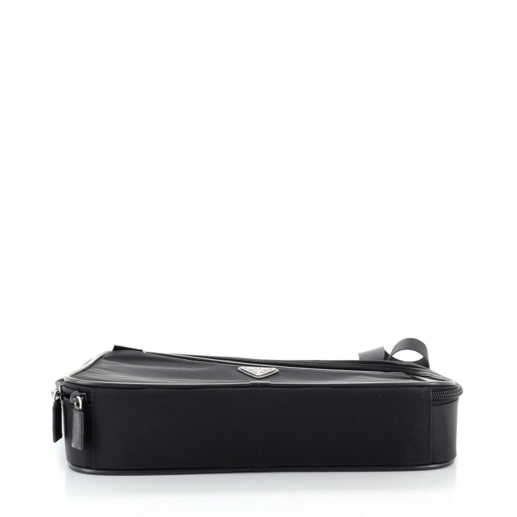 Prada Convertible Front Pocket Briefcase Tessuto with Saffiano Leather商品第3张图片规格展示