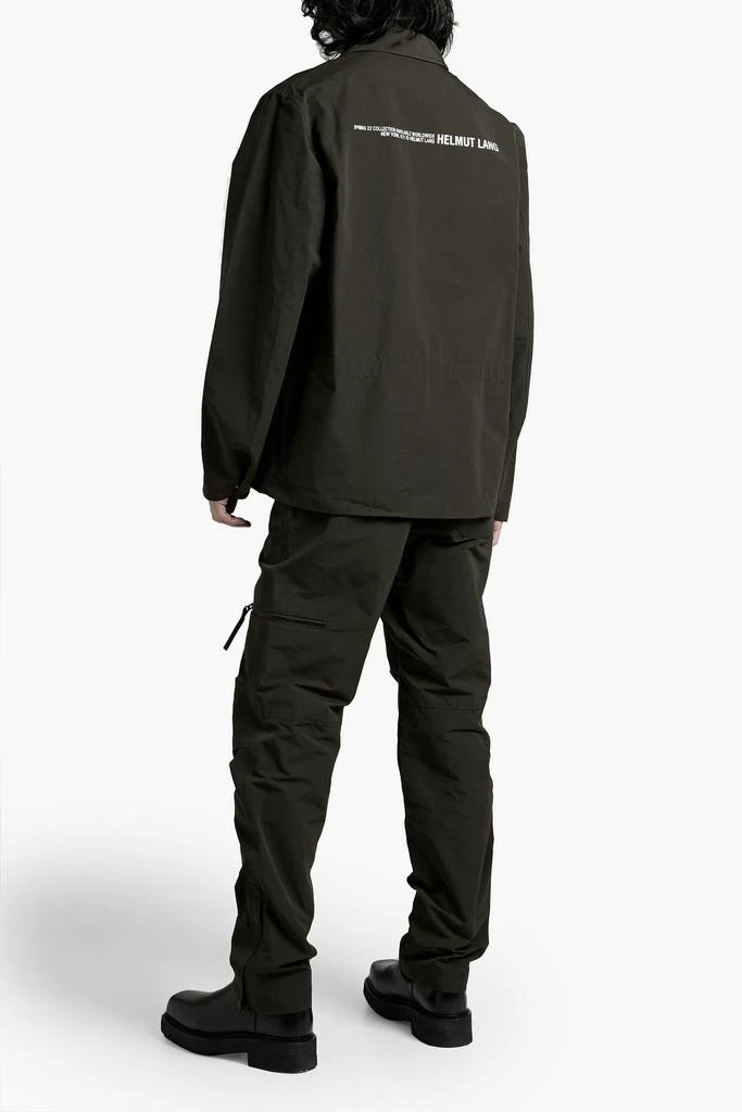 商品Helmut Lang|Embroidered cotton-blend gabardine jacket,价格¥1427,第3张图片详细描述