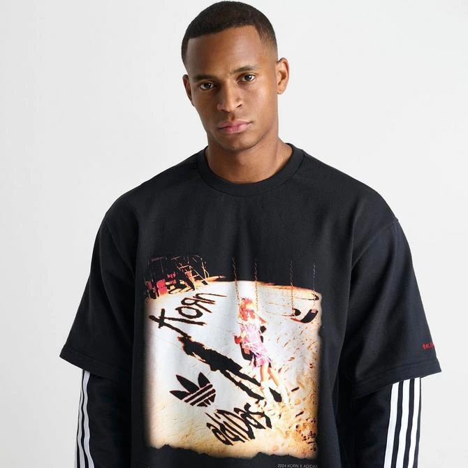 Men's adidas Originals x Korn Long-Sleeve T-Shirt 商品