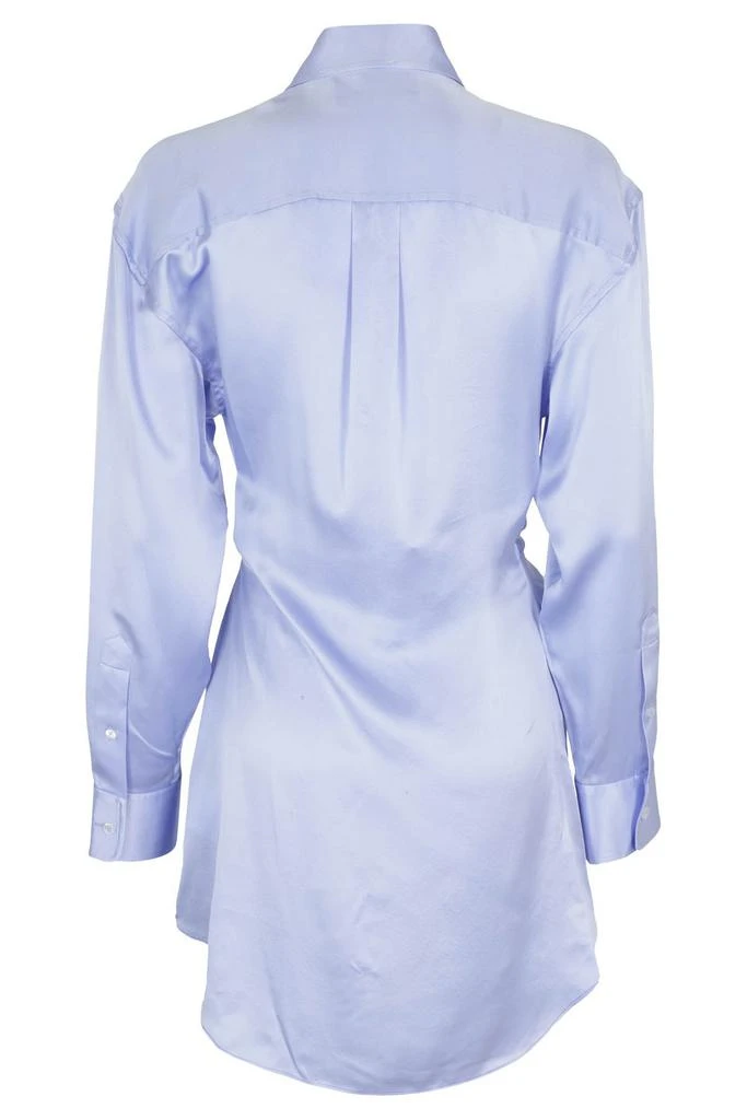 商品Alexander Wang|T By Alexander Wang Draped Long-Sleeved Shirt Dress,价格¥2634,第2张图片详细描述