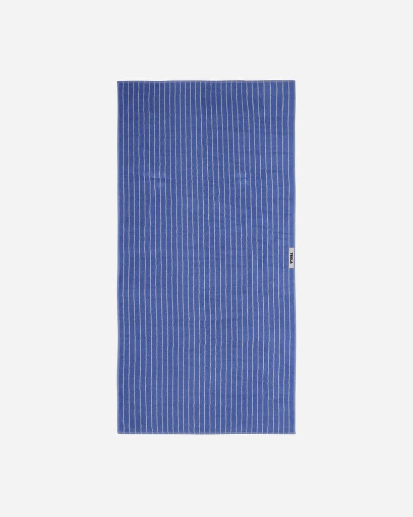 商品Tekla|Striped Bath Towel Clear Blue Stripes,价格¥571,第1张图片