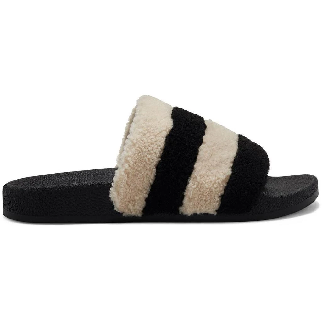 商品INC International|INC Womens Peymin 60 Faux Fur Slip On Pool Slides,价格¥48,第2张图片详细描述