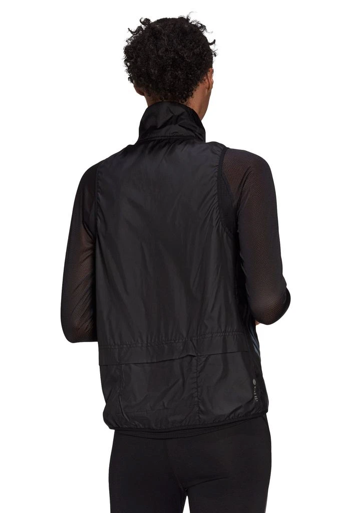 商品Adidas|Run Icon 3-Stripes Running Gilet - Black,价格¥246,第2张图片详细描述
