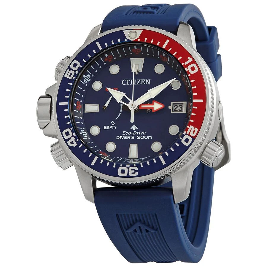 商品Citizen|Promaster Eco-Drive Blue Dial Pepsi Bezel Men's Watch BN2038-01L,价格¥3572,第1张图片