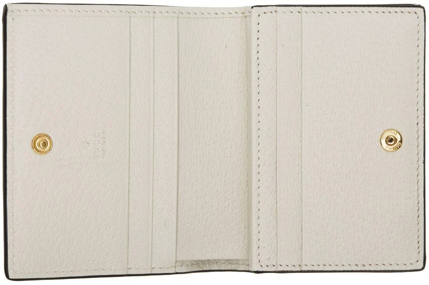 商品Gucci|Beige & Off-White GG Ophidia Card Holder,价格¥3905,第3张图片详细描述