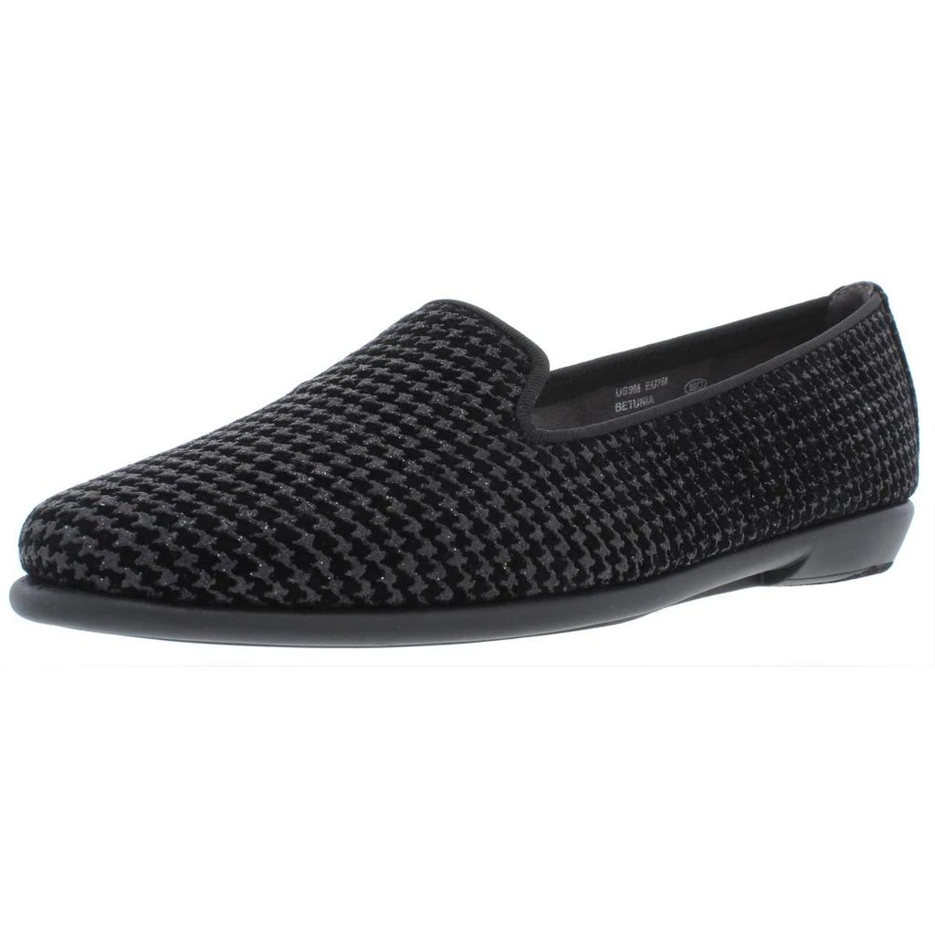 商品Aerosoles|Aerosoles Womens Betunia Leather Calf Hair Smoking Loafers,价格¥84,第1张图片
